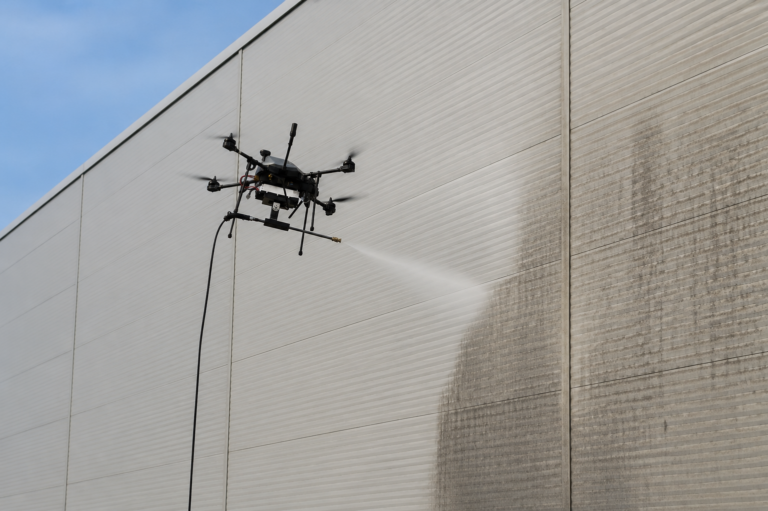 DroneCleanTech nettoyage bardage