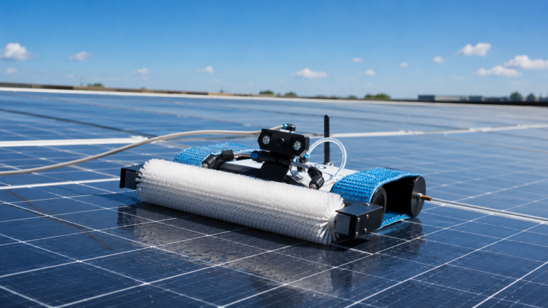 DroneCleanTech Robot Rony Nettoyage Panneaux Solaires