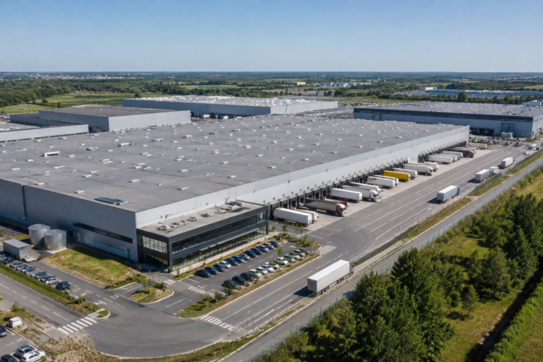 DroneCleanTech Entrepot Logistique