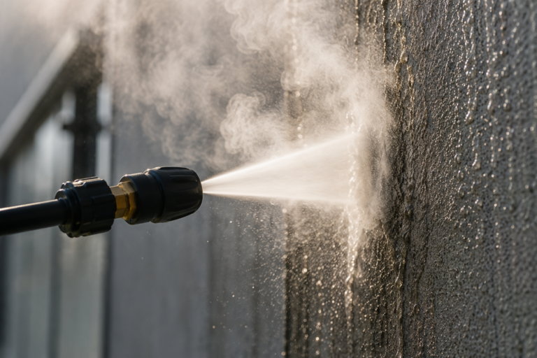 DroneCleanTech Nettoyage De Façade Vapeur