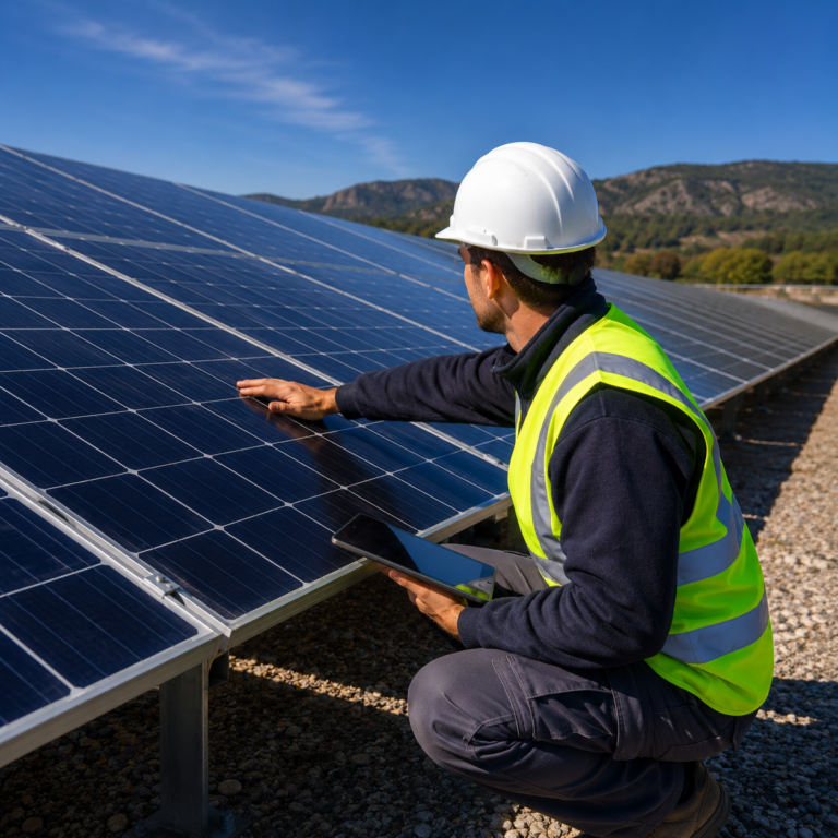 DroneCleanTech Nettoyage Panneaux Photovoltaïques Controle
