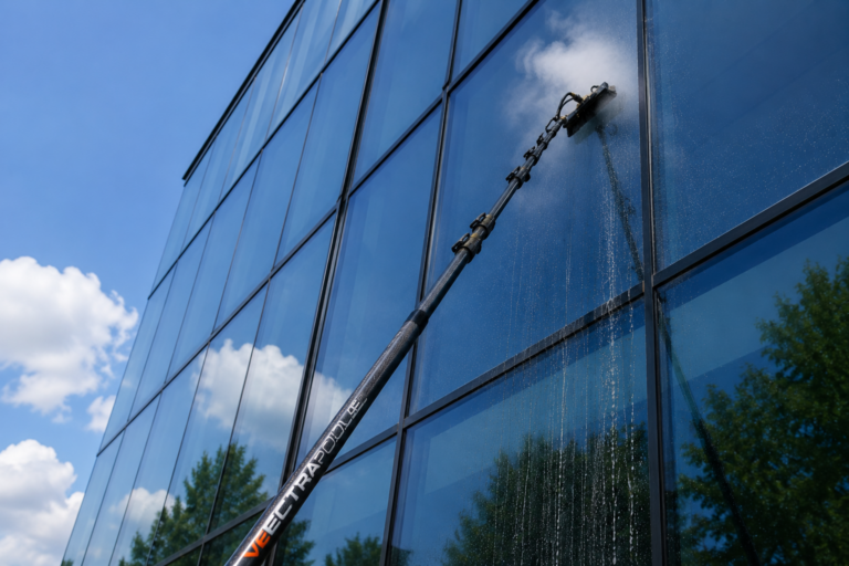 DroneCleanTech Perche Carbone Grande Hauteur